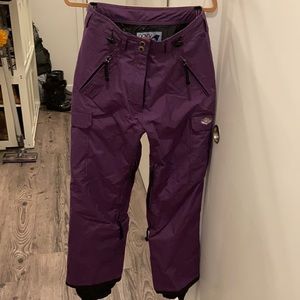 Roxy Quiksilver “Boardwesr” snow pant M purple
